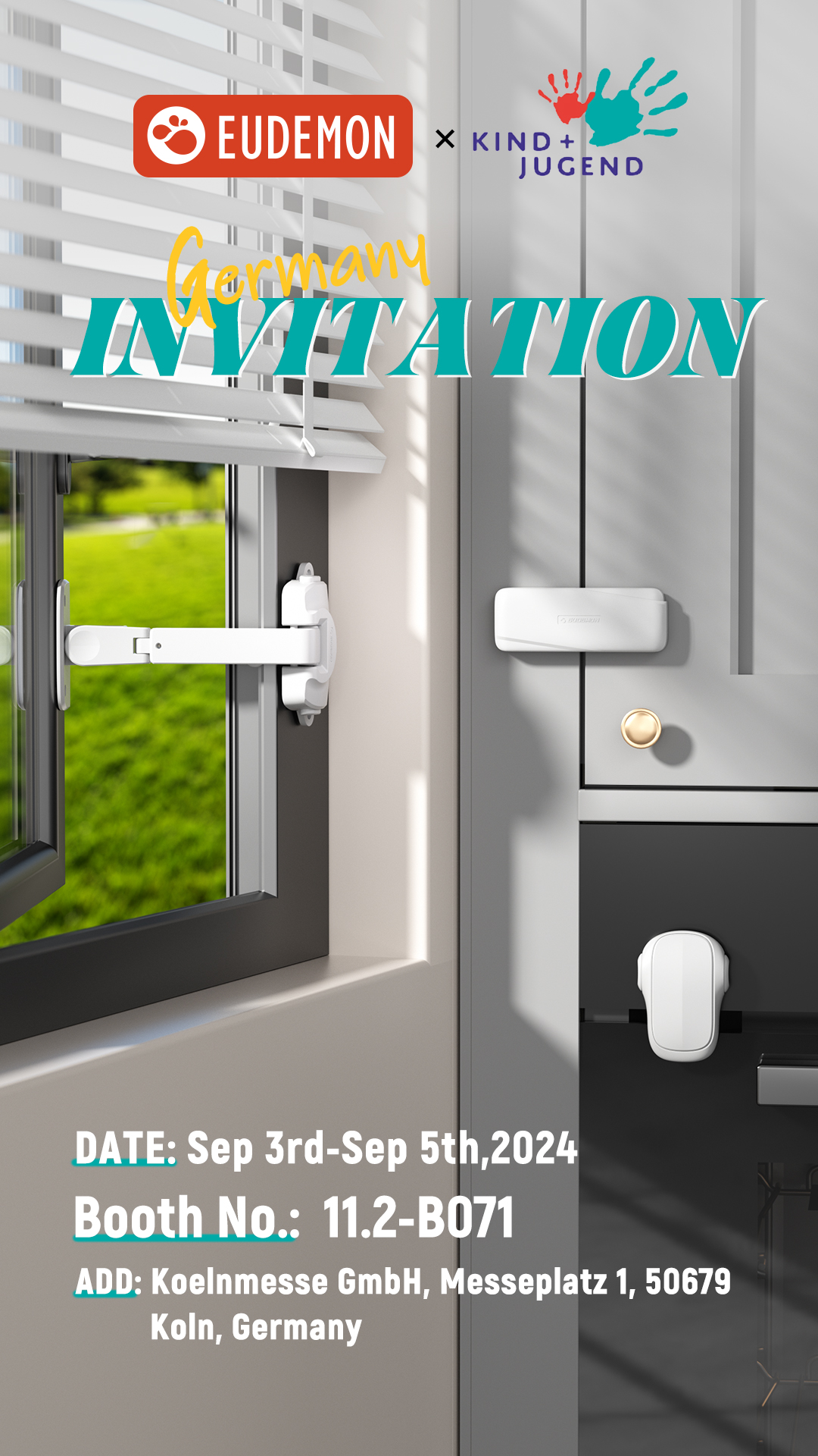 Invitation for KIND+JUGEND Fair